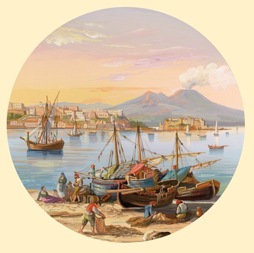 Napoli - Pescatori a Mergellina