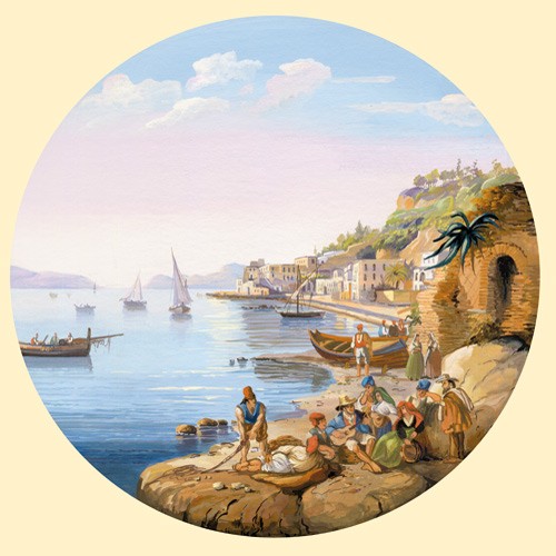 Napoli - Suonatori a Mergellina