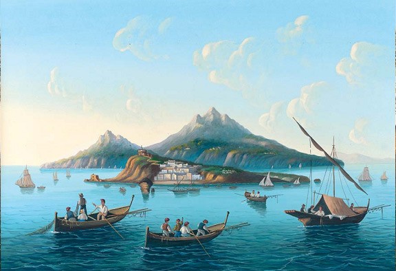 Gouaches Edizioni Savarese - Napoli - Ischia e Procida